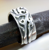 Bandring, 925 Sterling Silber