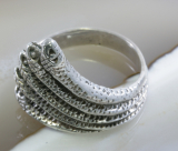 Schlange, 5 Schlangen, Ring 925 Sterling Silber