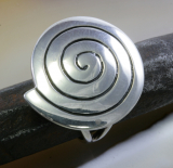 Spirale, Ring, 925 Sterling Silber