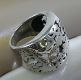 Feiner massiver Silberring