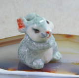 Hase, Porzellanminiatur, Miniatur