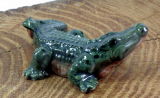 Krokodil, Porzellanminiatur