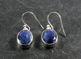 Safir und Silber, Ohrringe