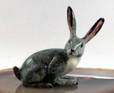 Hase, Porzellanminiatur