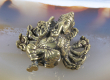 Ganesha, Bronzeminiatur, Kettenanhänger