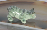 Katze, Porzellanminiatur