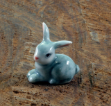 Hase, Porzellanminiatur