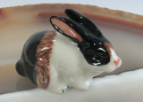 Hase, Porzellanminiatur