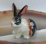 Hase, Porzellanminiatur