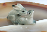 Hasen haben Sex, Porzellanminiatur