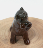 Schnauzer, Hund, Porzellanminiatur