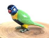 Regenbogenlori, Porzellanminiatur