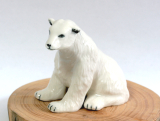 Eisbär, Porzellanminiatur