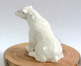 Eisbär, Porzellanminiatur