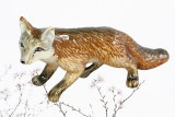 Fuchs, Porzellanminiatur
