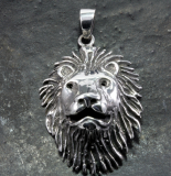 Löwe, Anhänger, 925 Sterling Silber
