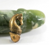 Pferd auf dem Penis Bronze Erotika