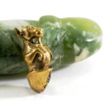 Stier auf dem Penis Bronze Erotika